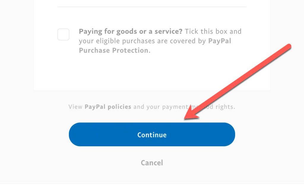 PayPal 6: Confirm.