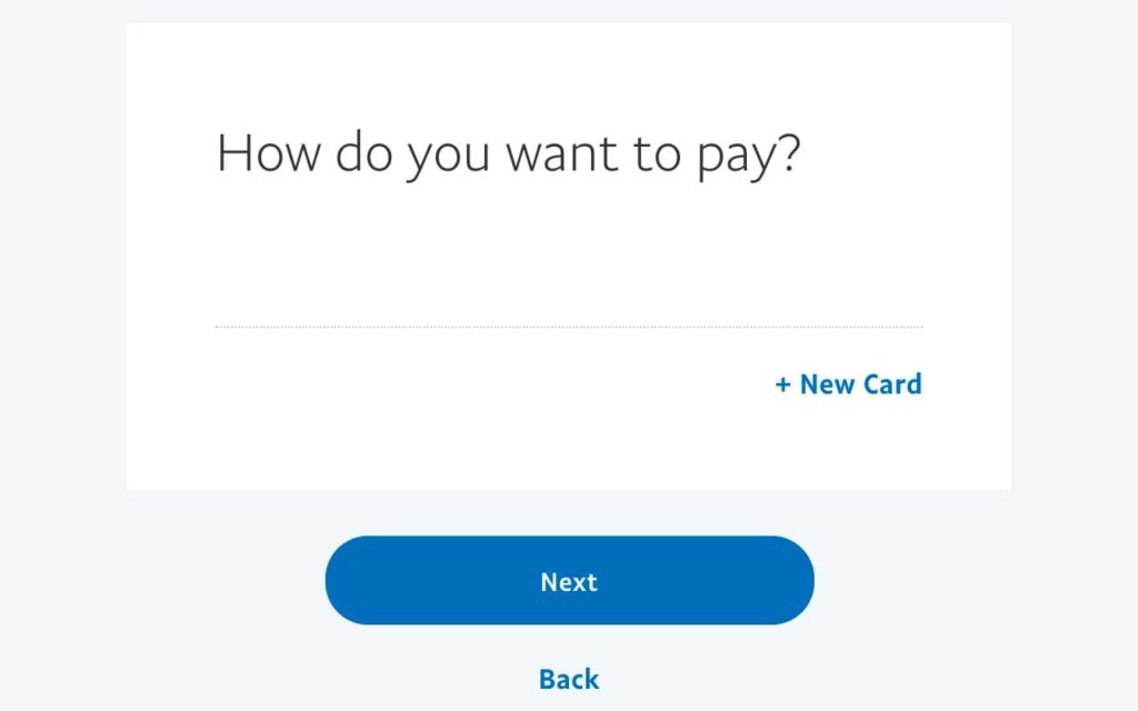 PayPal 7: Payment Method.